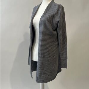Gray Women's Cardigan Sweater